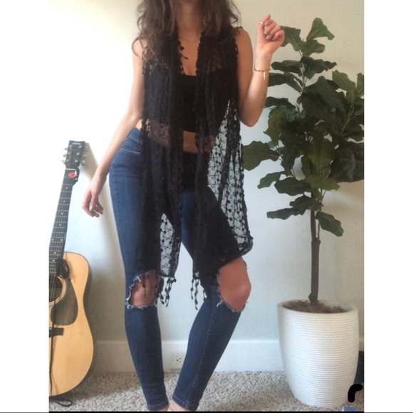 🖤Sexy lace Black Scarf Shawl❤️‍🔥 - Picture 4 of 4